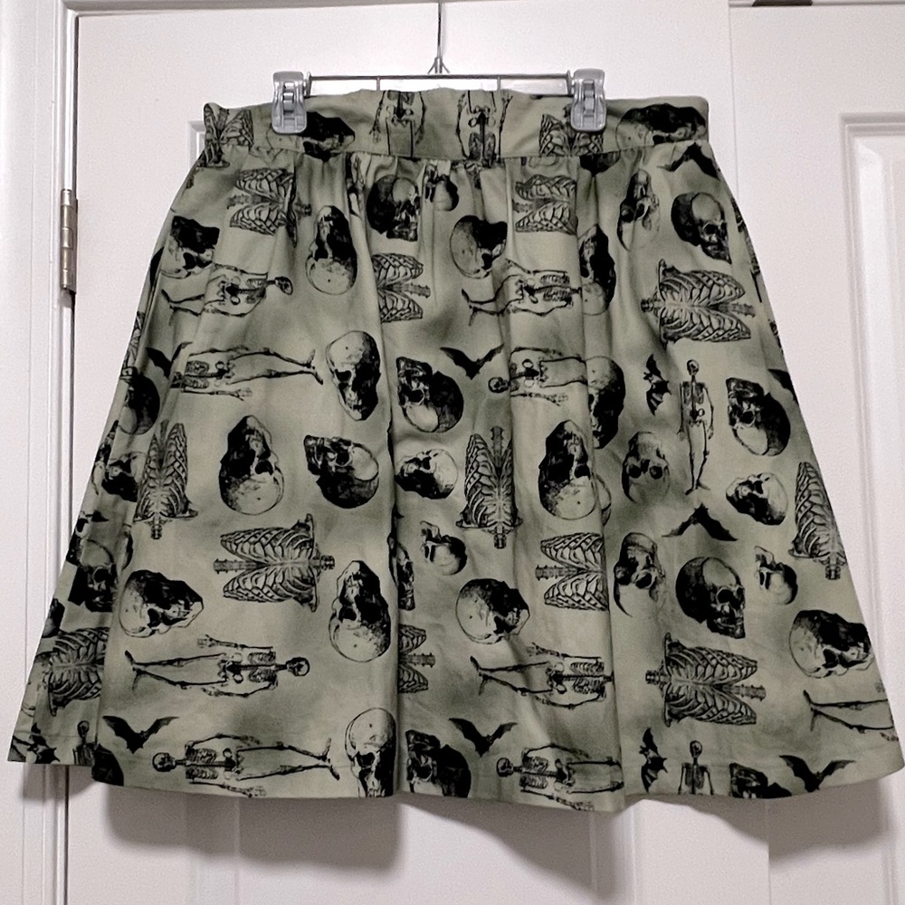 ModCloth Skeleton Skirt